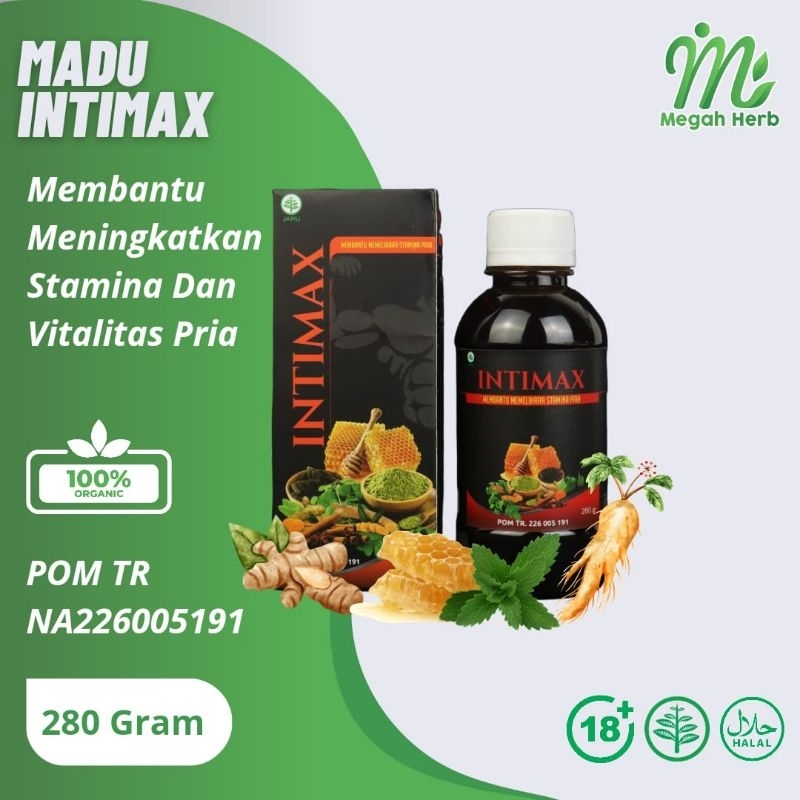 

Madu Intimax Original 280 Gram Membantu Memelihara Stamina Pria BPOM