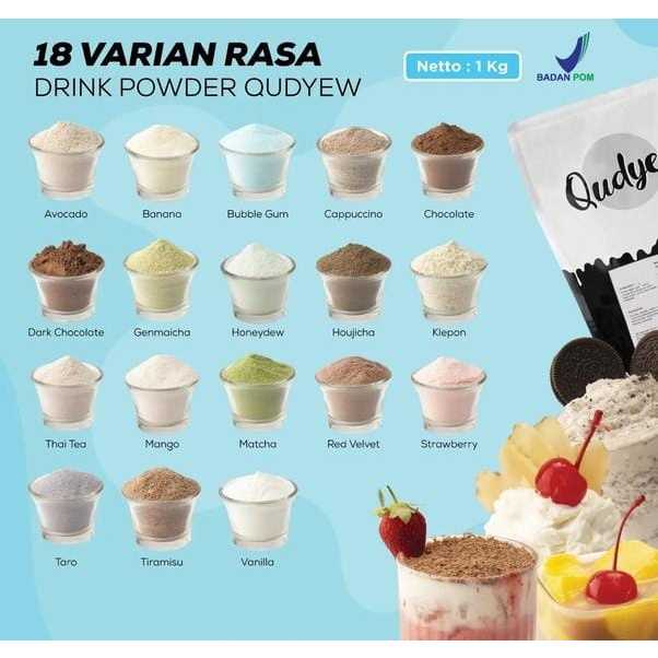 

qudyew Milk Tea powder QUDYEW milktea premium powder 1kg