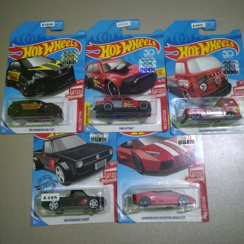 HOT WHEELS - Special Red Edition