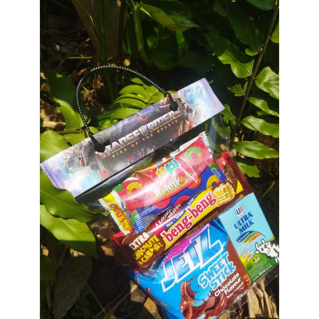 

Paket snack ultah ulang tahun praktis susu ultra