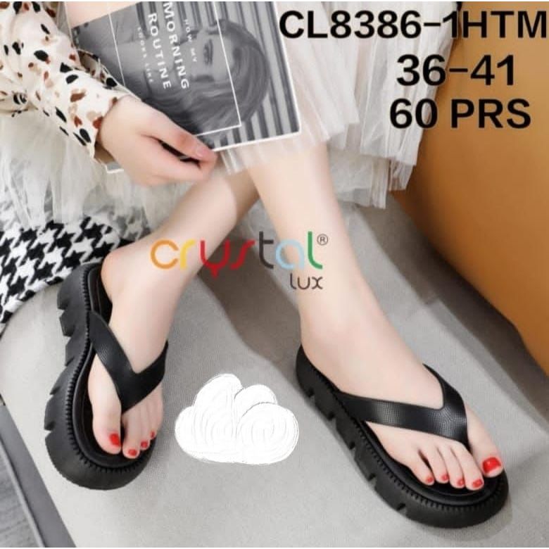 Sandal Japit Import Wanita Elastis Anti Air Karet