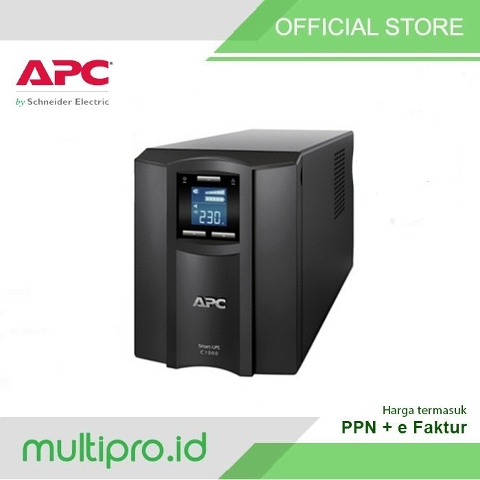 UPS APC SMC1000IC Smart Connect UPS Tower 1000Va 600watt LCD Cloud