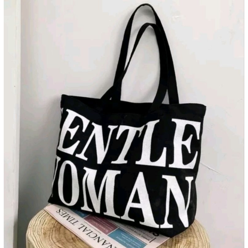 Tote Bag kekinian. Tote bag anak SMA anak Kuliahan.