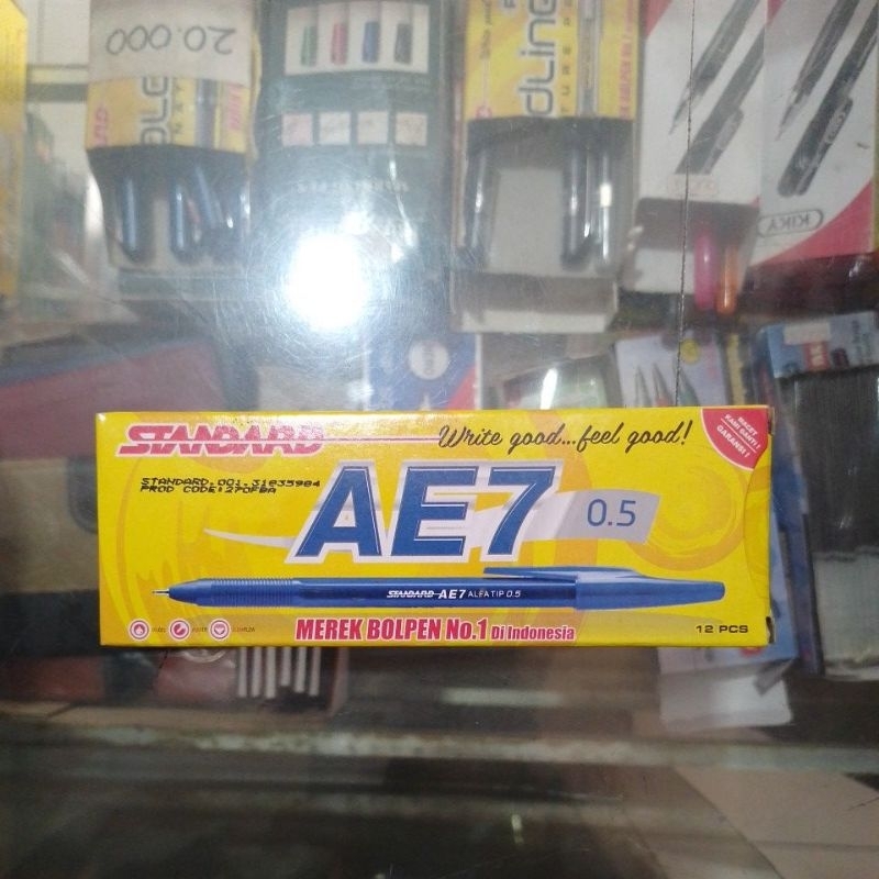 

DISKON !!! PENA STANDAR AE7 0.5 BLUE