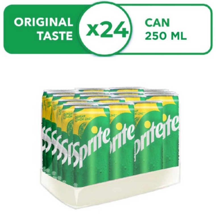 

GI62 SPRITE 250ML X 24 CANS ( KALENG) iirqm