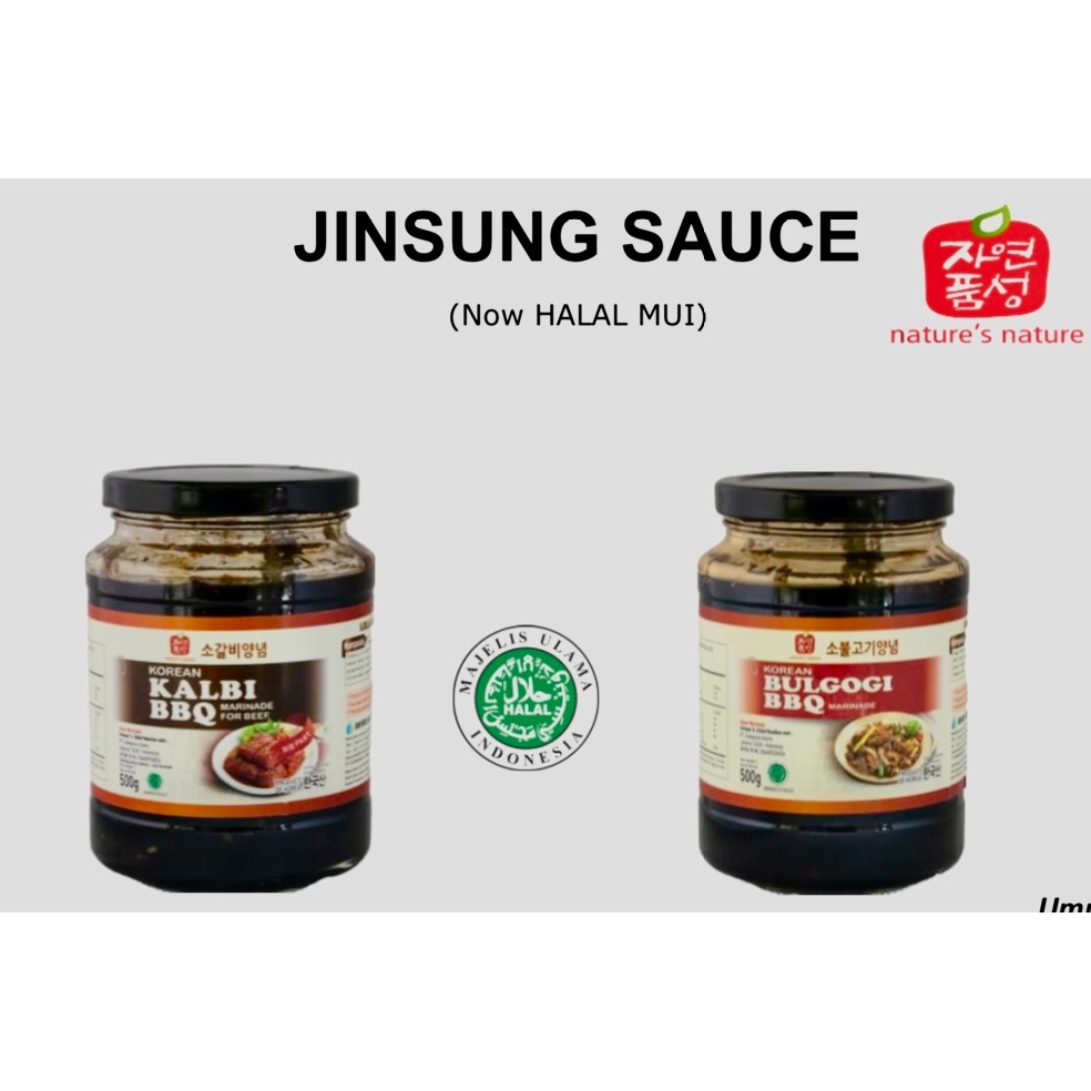 

Jinsung Korean Barbeque Sauce - Saus Marinasi