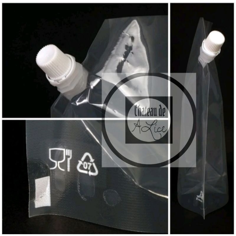 Standing Pouch 1000 ml Spoutpack PLASTIK KEMASAN CAIRAN MINYAK DLL