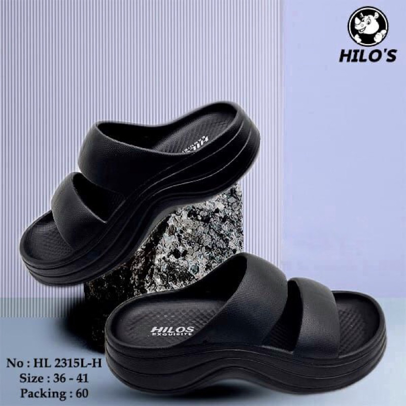 SANDAL WEDGES WANITA SPON HILOS 2315
