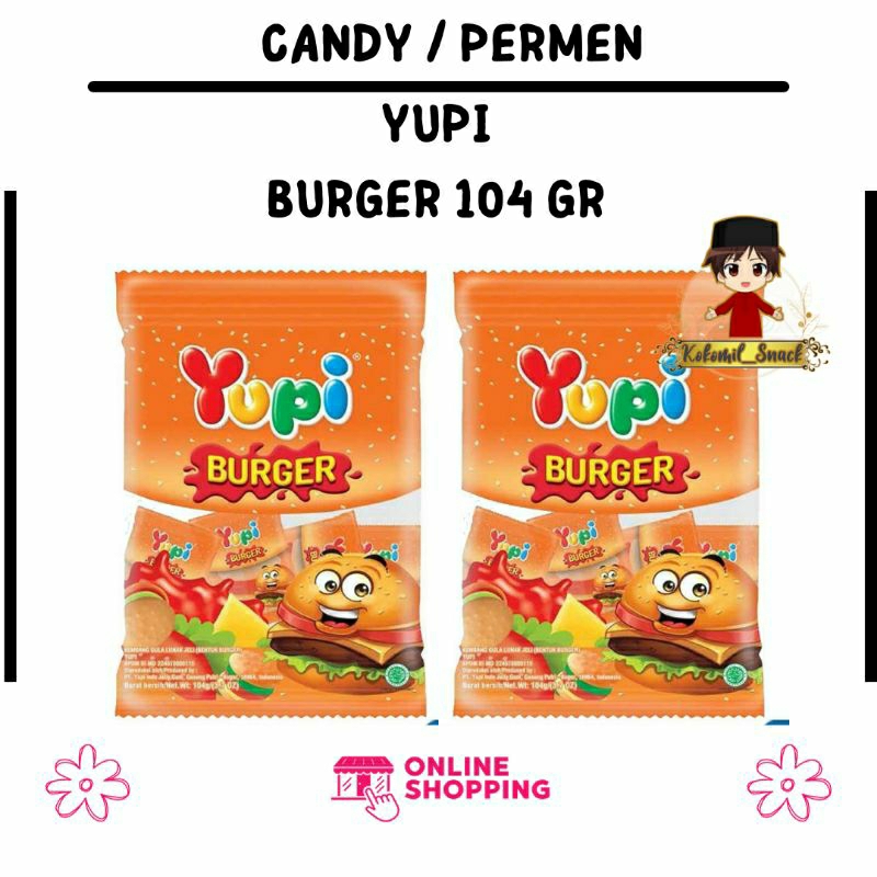 

Yupi Burger 104gr