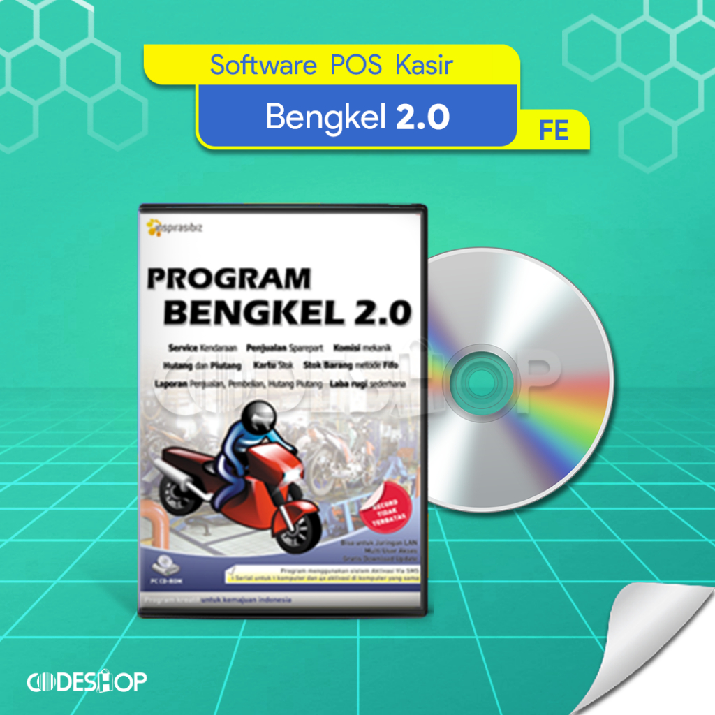 Aplikasi Program Kasir Ipos 2.0 Bengkel Dealer Sparepart Motor Mobil