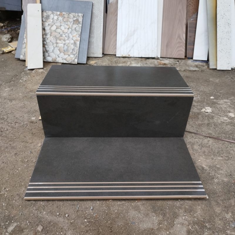 granit tangga uk 30x60 &amp; 20x60 cemento black