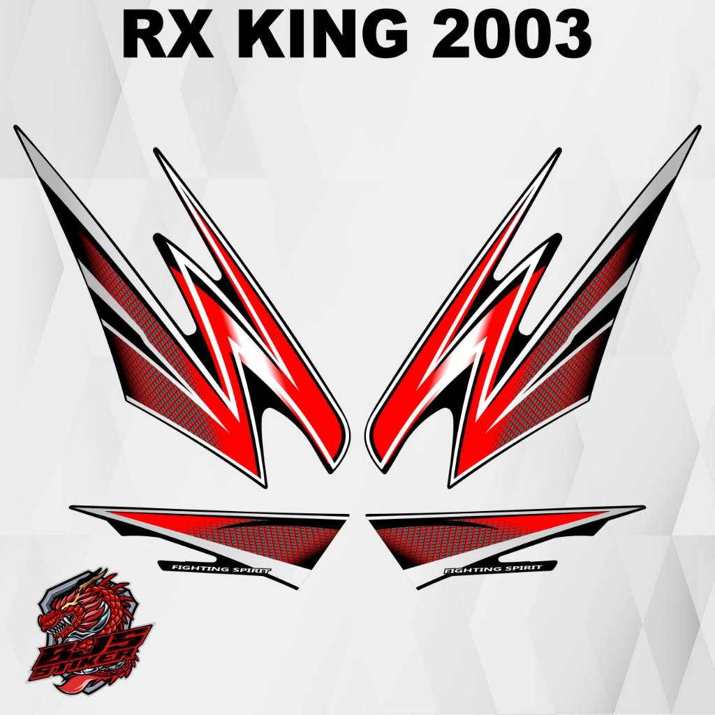 Striping rx king - Stiker Decal RX KING 2003