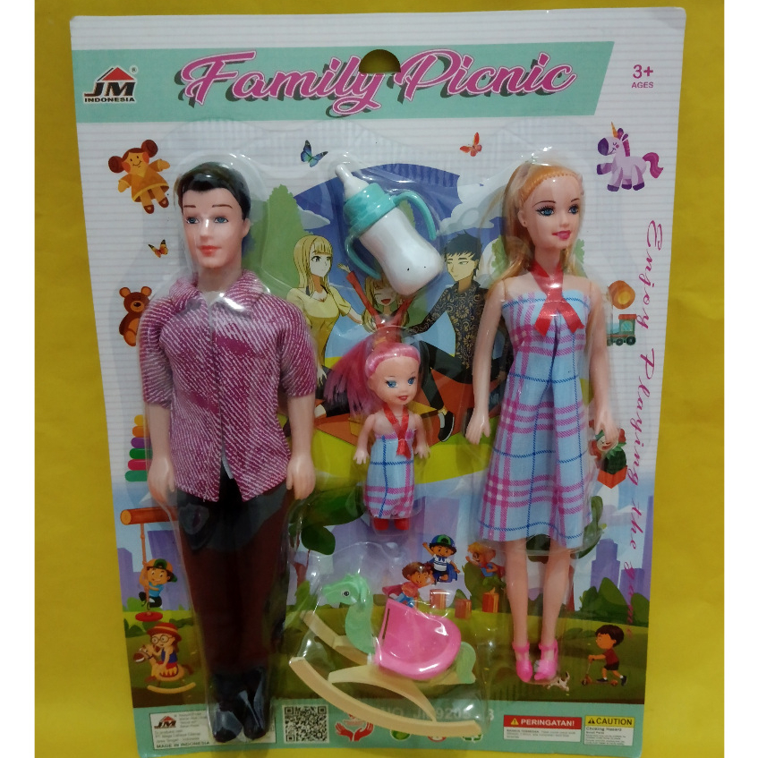 MAINAN BONEKA KELUARGA JM9205-3
