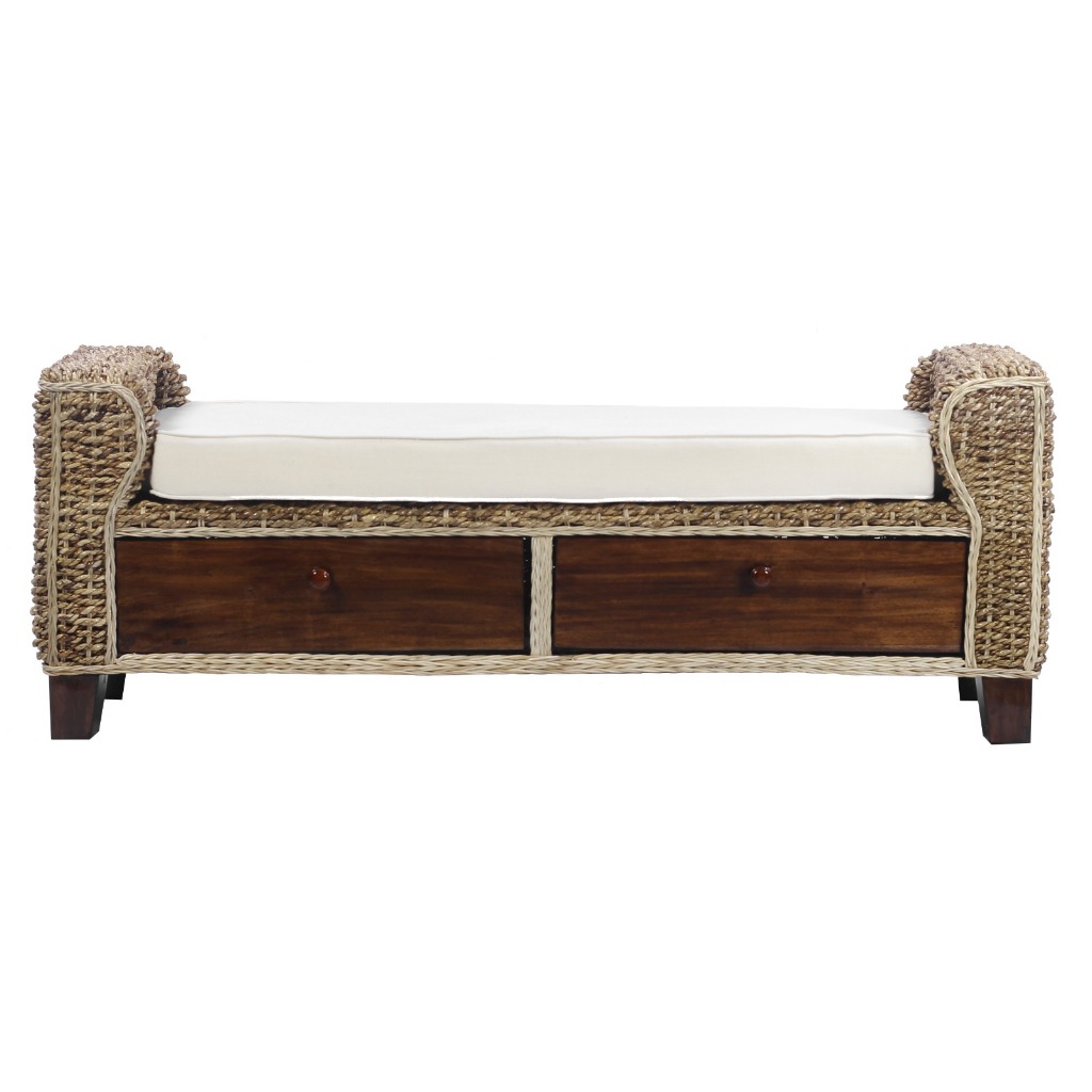 [ SIPALING MINIMALIST ] Sofa Rotan Bench Minimalis / Kursi Panjang Rotan / Sofa Rotan Simpel / Singl