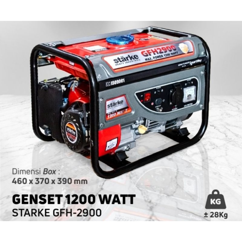 Genset 1200 Watt Starke GFH 2900