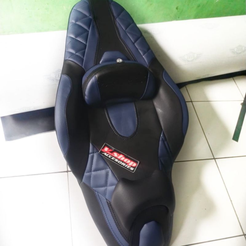 Jok Motor Modifikasi Honda Pcx 150 160 Cc New Connected Model Cobra Jok Touring Terbaru