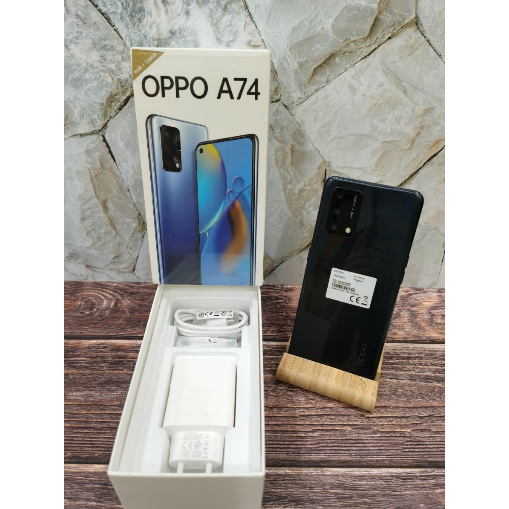 OPPO A74 - RAM 6/128 - FULLSET - SECOND