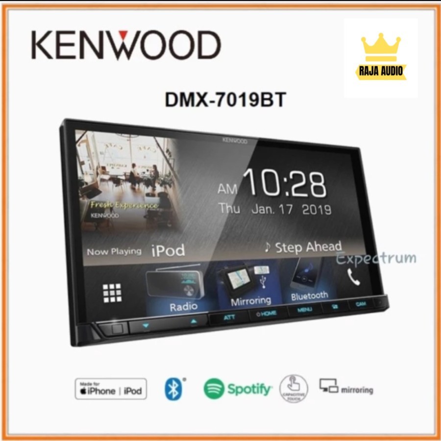 Kenwood DMX-7019BT headunit Double din