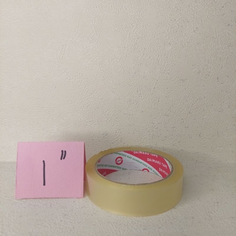 

ISOLASI BENING 1 INCH ×72 YARD DAIMARU/SATUAN