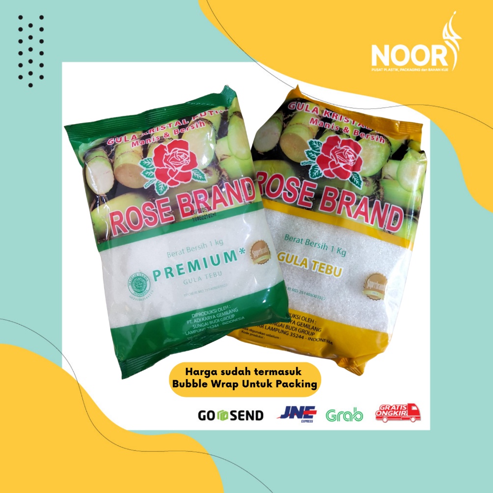 

[❃O28>] Gula Pasir Rose Brand 1kg Murah