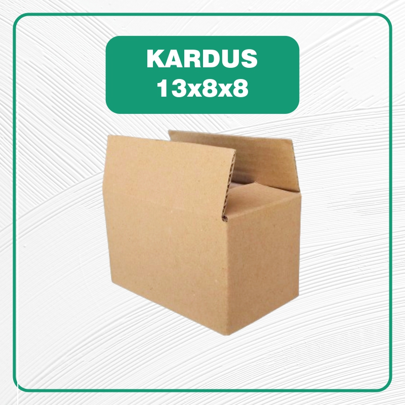 

KARDUS 13x8x8 BARU / BOX / KARTON POLOS / PACKING OLSHOP