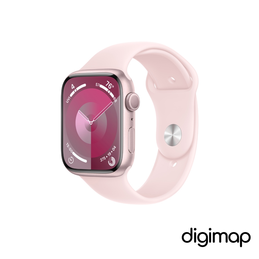 Apple Watch Series 9 Aluminium Sport Band 45 mm Pink GPS M/L