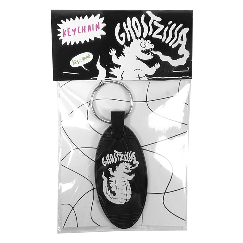 GHOSTZILLA MOTEL KEYCHAIN / GANTUNGAN KUNCI