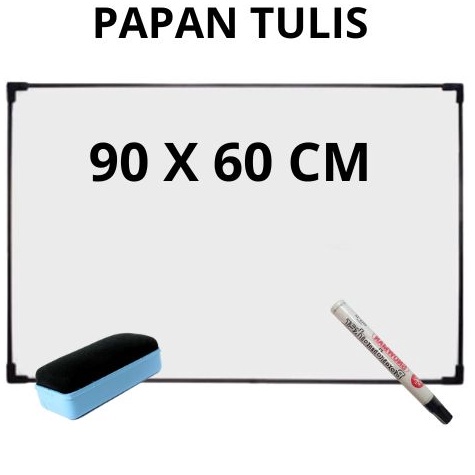 

Promo Papan Tulis 60x90 cm Non Magnet gratis spidol dan penghapus