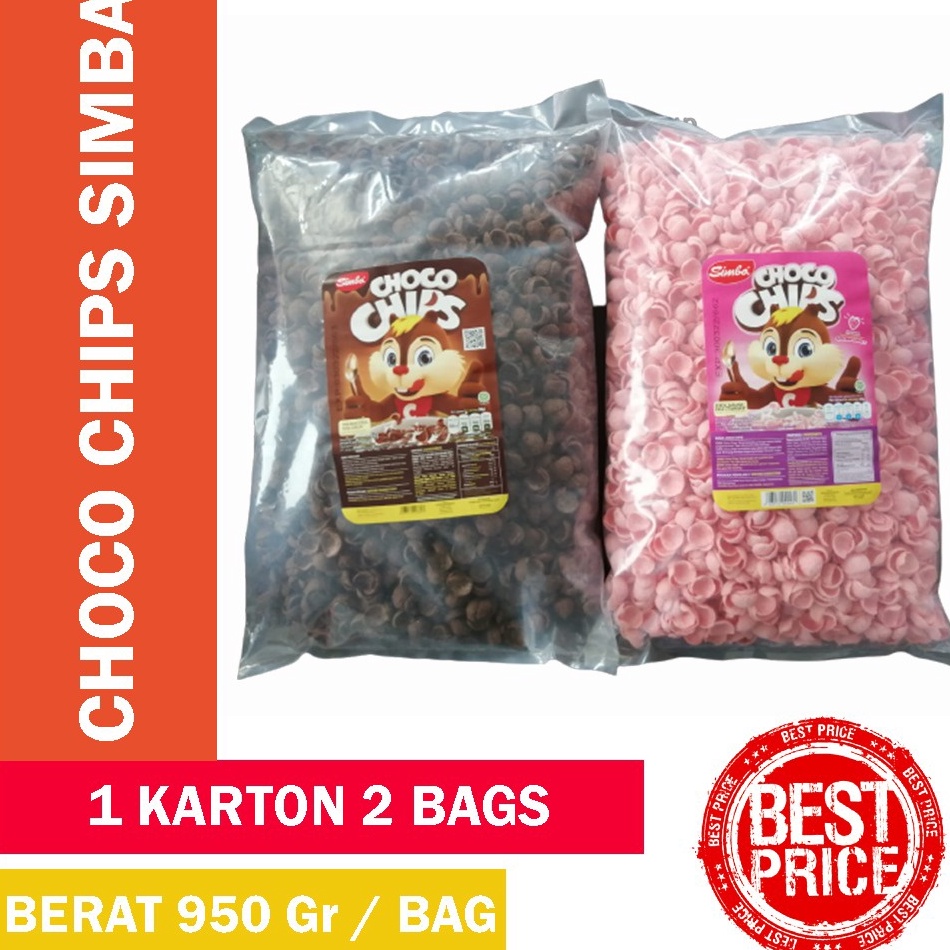 

IE83 Choco Crunch / Choco Chips / Coco Simba Bulky Richeese Nabati 950Gram Murah Kualitas Terbaik 8480