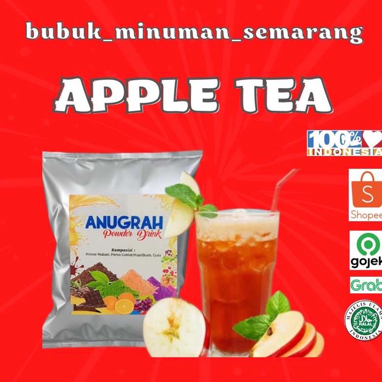 

[DLH67] Bubuk Minuman Apple tea 1kg apel tea ➥Hot Sale