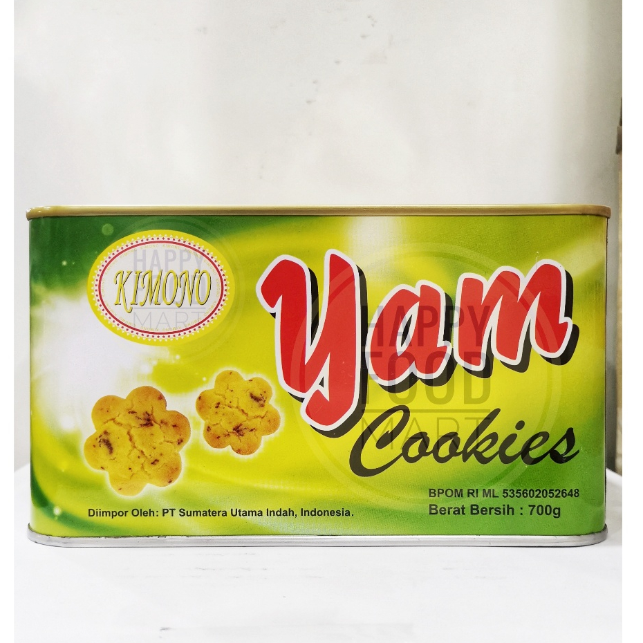 

[HALAL] KIMONO YAM COOKIES 700 GRAM/ TARO BISCUIT/ BISKUIT UBI KELADI/ KUKIS TALAS/ YAM CRACKER