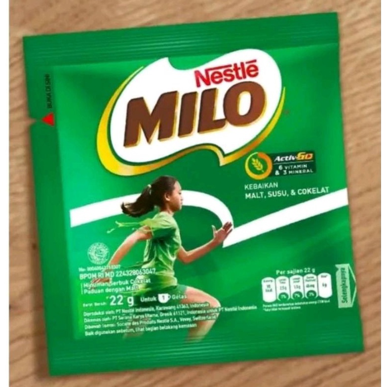 

88 Susu Milo Sachet Per Renteng (10 Pcs) ➺COD