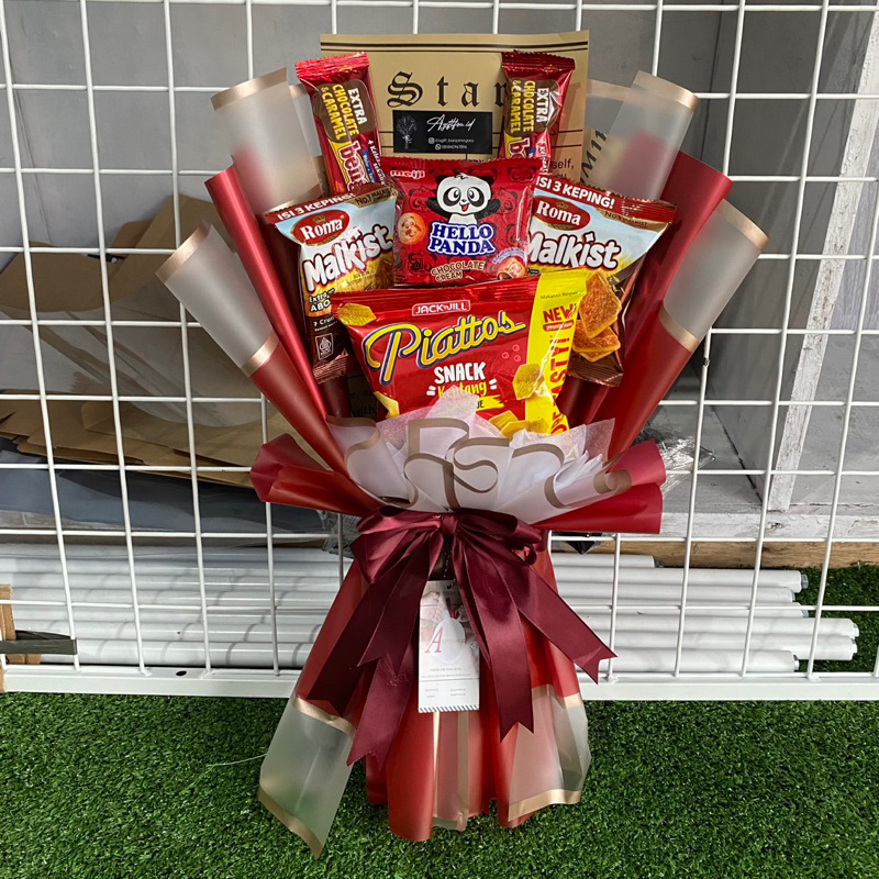 

READY STOCK | Buket Snack | Kado sempro | Kado wisuda | Kado ulang Tahun