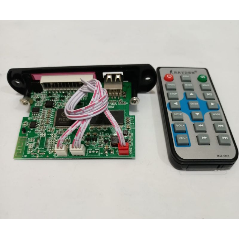 RB kit modul rakitan rayden USB,MP3,mp4,mp5, bluetooth,radio, digital player remote control
