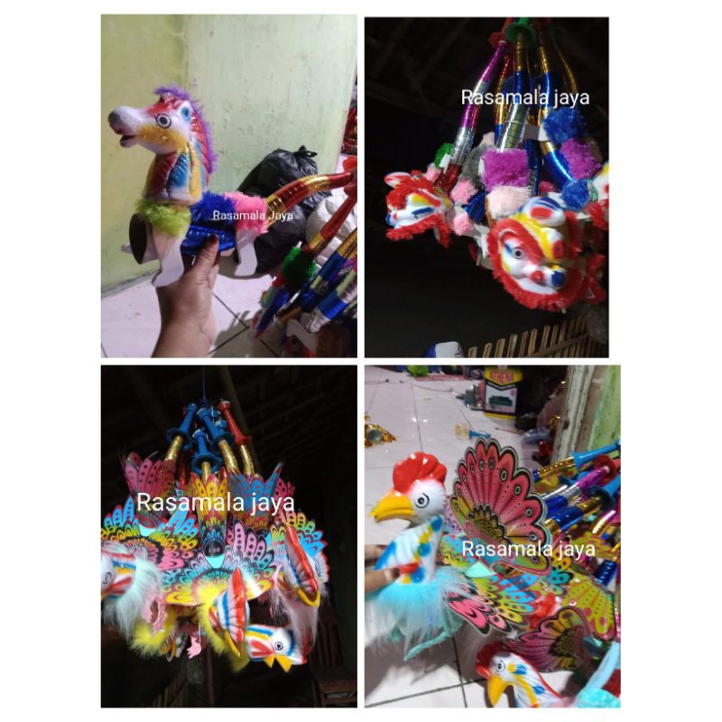 Terompet Tahun baru Lengkap Terompet ayam  Terompet kuda terompet merak terompet naga