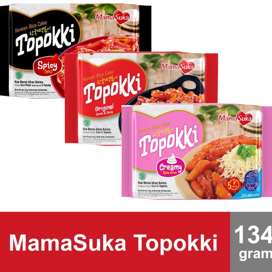 

MODEL WHT454 TOPOKKI MAMASUKA 134gr PROMO HALAL!!