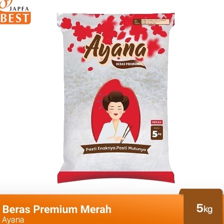 

MODEL RIR449 Beras Premium Ayana Merah 5 kg