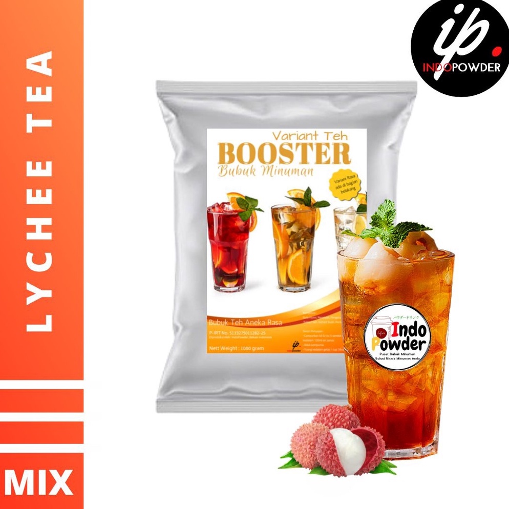 

[✩R82(] Bubuk LYCHEE TEA Bubuk LECI TEA 1Kg [56]