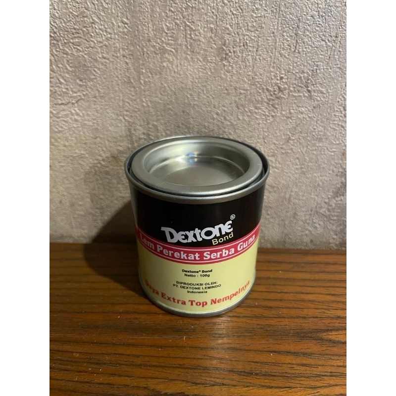 

Lem kuning Aibon DEXTONE kaleng 100g / Lem bond 101 Dextone Lem serba