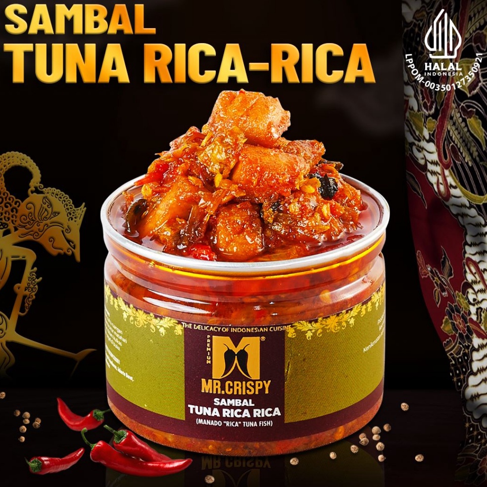 

[♥T30>] Sambal Tuna Rica Manado/Sambel Mr.Crispy You can buy