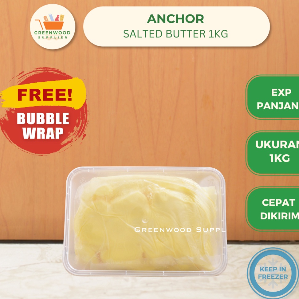 

Big Sale Salted Butter Anchor 1KG Super Promo