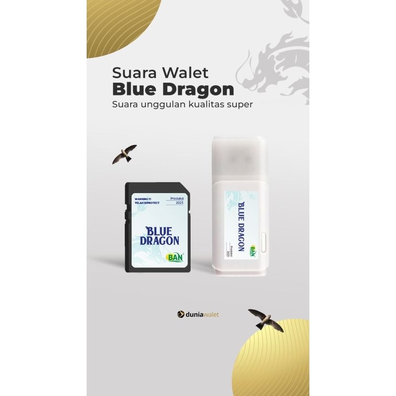 SUARA PANGGIL WALET BLUE DRAGON ORIGINAL BAN DUNIAWALET DRS ARIF BUDIMAN