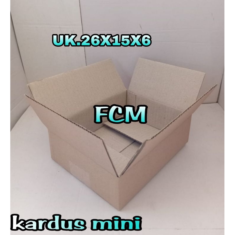 kardus packing UK 20x15x6 kardus polos kardus sedang kardus packing kardus besar
