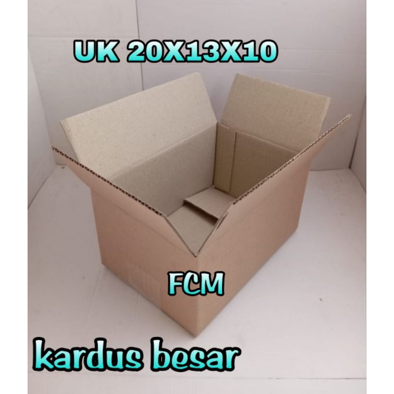

kardus UK 20x13x10 kardus packing kardus polos kardus besar