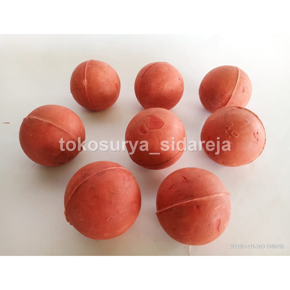 R3d11 [Best Quality] Bola Kasti Merah / Bola Kasti Karet Merah GROSIR [46]