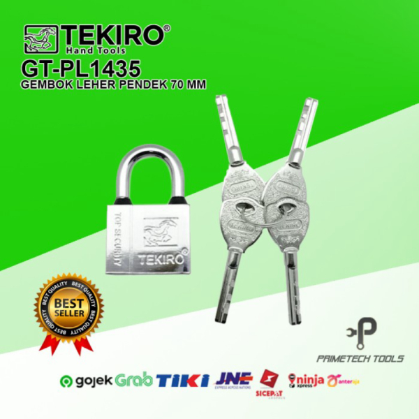 TEKIRO GEMBOK LEHER PENDEK 70 MM GT-PL1435 Diskon
