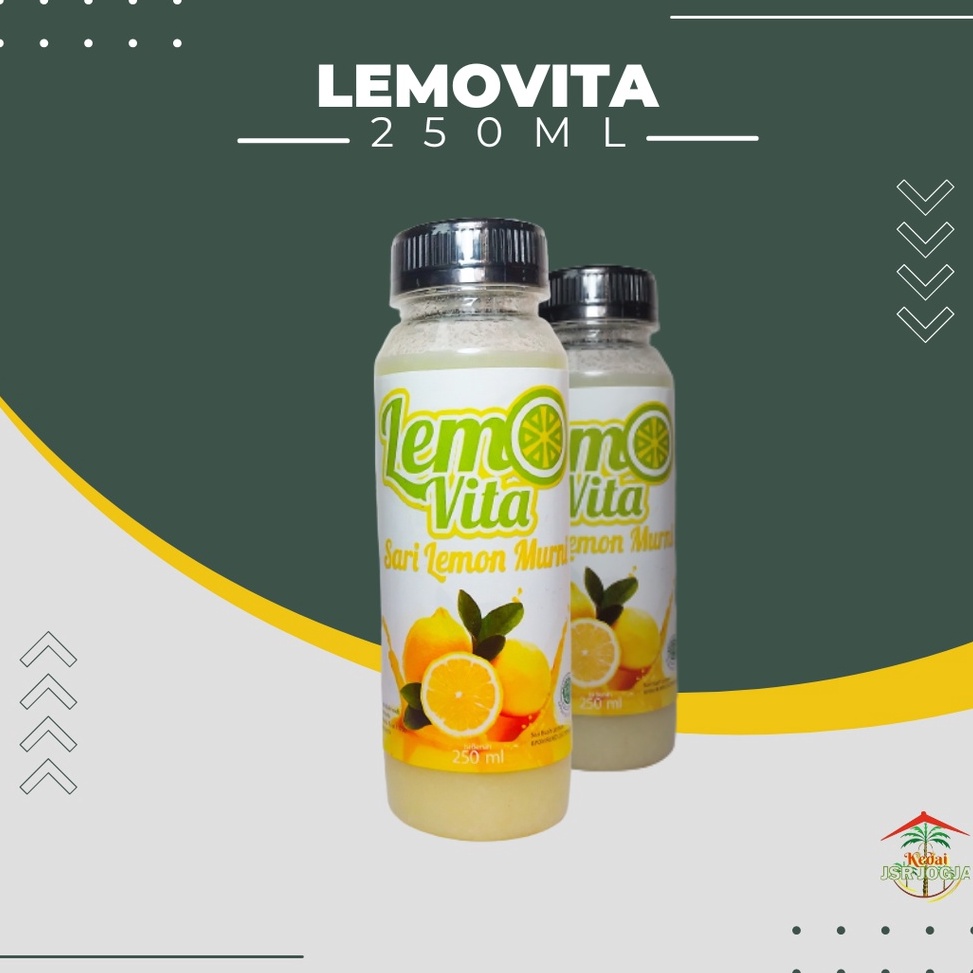 

CVS BPOM fresh sari lemon lemovita , tanpa pengawet 250ml Pasti Murah