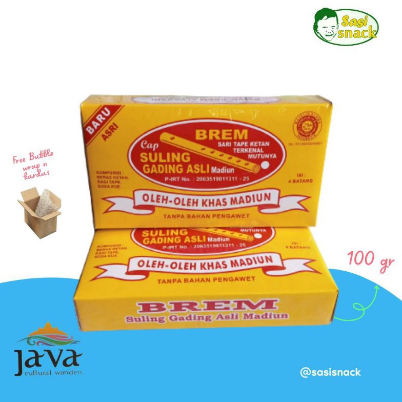 

COD BREM Suling Gading Jumbo Khas Madiun 100 gr Kirim Langsung ̿'