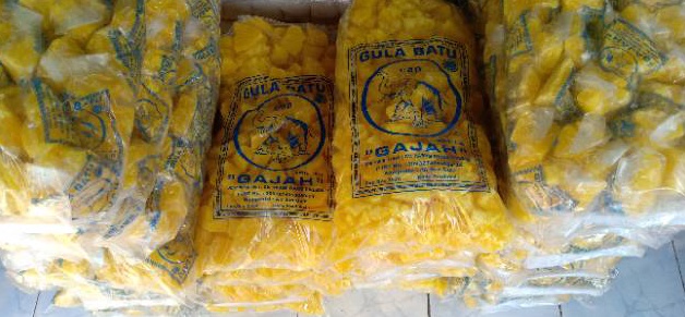 

58 Gula batu khas cirebon//gula batu kuning isi -+1kg cmmhs