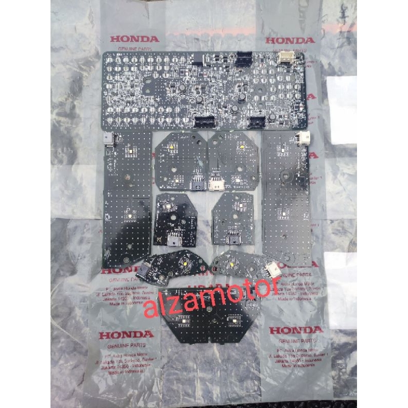 pcb led lampu depan pcx new 160 cc original pcb led reflektor lampu depan honda pcx 160 new ori